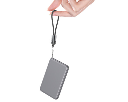 Батарея універсальна Vinga 5000 mAh 20W/15W Wireless (VPBB520WL)