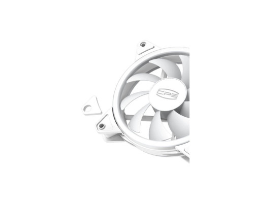 Кулер до корпусу PcCooler F3 T120 ARGB WH