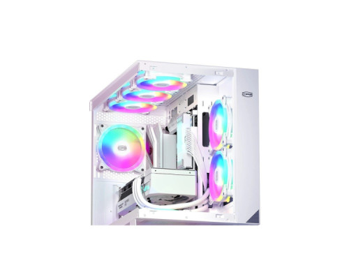 Кулер до корпусу PcCooler F3 T120 ARGB WH