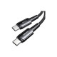 Дата кабель USB-C to USB-C 1.0m 240W Essager (EXCTT3-CG0G-P)