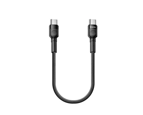 Дата кабель USB-C to USB-C 0.3m 3А black ColorWay (CW-CBPDCC054-BK) Дата кабель USB-C to USB-C 0.3m 3А black ColorWay (CW-CBPDCC054-BK)