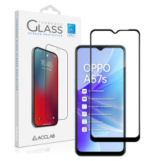 Скло захисне ACCLAB Full Glue Oppo A57S Black (1283126576690)