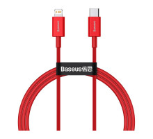 Дата кабель USB-C to Lightning 1.0m 20W red Baseus (CATLYS-A09)