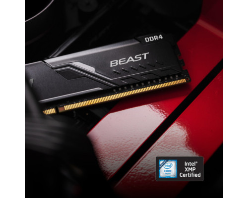 Модуль пам'яті для комп'ютера DDR4 8GB 2666 MHz Fury Beast Black Kingston Fury (ex.HyperX) (KF426C16BB/8)