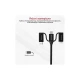 Дата кабель USB 2.0 AM to Lightning + Micro 5P + Type-C pentapower.black Promate (pentapower.black)