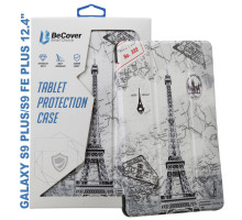 Чохол до планшета BeCover Smart Case Samsung Tab S9 Plus (SM-X810/SM-X816)/S9 FE Plus (SM-X610/SM-X616) 12.4" Paris (710380)