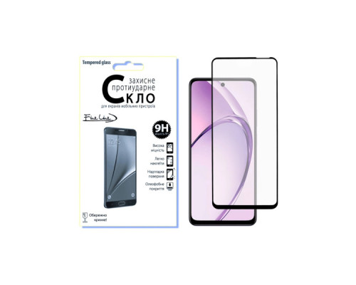 Скло захисне Fine Line OPPO A3X/A3 Black (FL-TGFG-377)