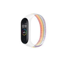 Ремінець до фітнес браслета BeCover Nylon Style для Xiaomi Mi Smart Band 7 Rainbow (707668)