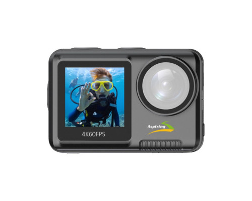 Екшн-камера Aspiring Repeat 4 ULTRA HD 4K DUAL SCREEN (86ASZE21PB)