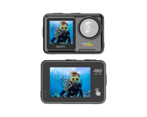 Екшн-камера Aspiring Repeat 4 ULTRA HD 4K DUAL SCREEN (86ASZE21PB)