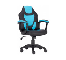 Крісло ігрове GT Racer X-1414 Black/Light Blue