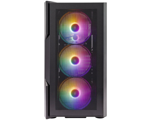 Корпус для ПК 1stPlayer T7-P-BK-4F1-PS-750FK-EU