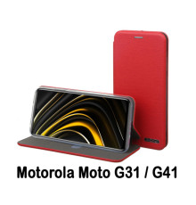 Чохол до мобільного телефона BeCover Exclusive Motorola Moto G31 / G41 Burgundy Red (707912)