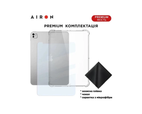 Чохол до планшета AirOn EVA Premium iPad Pro 11 / Air 11 2024 transparent (4822352781136) Чохол до планшета AirOn EVA Premium iPad Pro 11 / Air 11 2024 transparent (4822352781136)