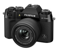 Цифровий фотоапарат Fujifilm X-T50 + XC 15-45mm F3.5-5.6 Kit Black (16828741)