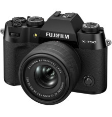 Цифровий фотоапарат Fujifilm X-T50 + XC 15-45mm F3.5-5.6 Kit Black (16828741)