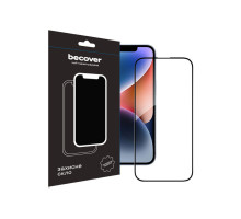 Скло захисне BeCover Apple iPhone 15 Pro Max Black (710594)