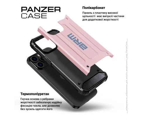 Чохол до мобільного телефона Armorstandart Panzer Samsung A55 5G (A556) Pink (ARM75610) Чохол до мобільного телефона Armorstandart Panzer Samsung A55 5G (A556) Pink (ARM75610)