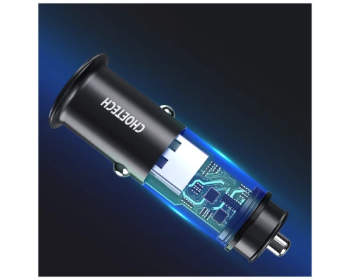 Зарядний пристрій Choetech 2xUSB 40W (2xUSB-C) PD3.0 20W (TC0008-V2-BK) Зарядний пристрій Choetech 2xUSB 40W (2xUSB-C) PD3.0 20W (TC0008-V2-BK)