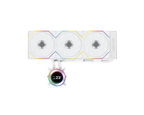 Система рідинного охолодження Lian Li HydroShift II LCD-C 360TL, White (G89.GHS2LCD36TW.00)