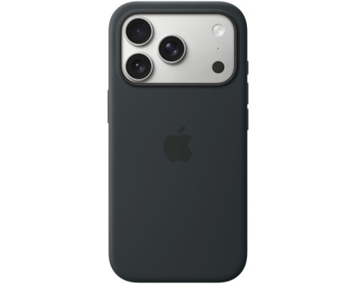 Чохол до мобільного телефона Apple iPhone 17 Pro Silicone with MagSafe Black Model A3559 (MGFK4ZM/A)