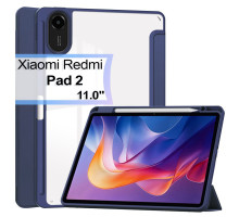 Чохол до планшета BeCover Soft Edge TPU Xiaomi Redmi Pad 2 11.0" Deep Blue (713657)