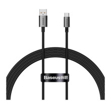 Дата кабель USB 2.0 AM to USB-C 1.5m 100W black Baseus (P10320102114-01)