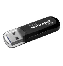 USB флеш накопичувач Wibrand 128GB Marten Black USB 3.2 Gen 1 (USB 3.0) (WI3.2/MA128P10B)