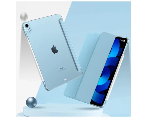 Чохол до планшета BeCover Tri Fold Hard Apple iPad Air 5 (2022) 10.9" Light Blue (709663) Чохол до планшета BeCover Tri Fold Hard Apple iPad Air 5 (2022) 10.9" Light Blue (709663)