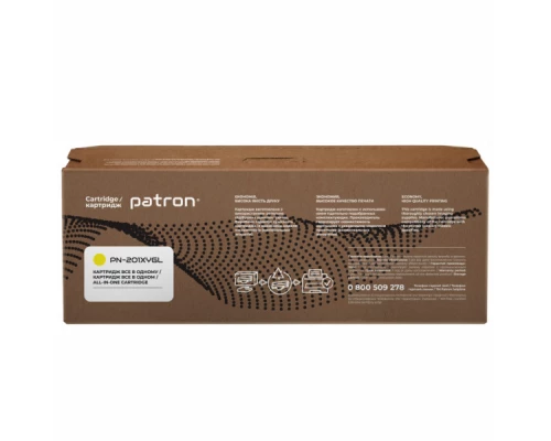 Картридж Patron HP CLJ CF402X для M252/M274/M277 Yellow, GREEN Label (PN-201XYGL) Картридж Patron HP CLJ CF402X для M252/M274/M277 Yellow, GREEN Label (PN-201XYGL)