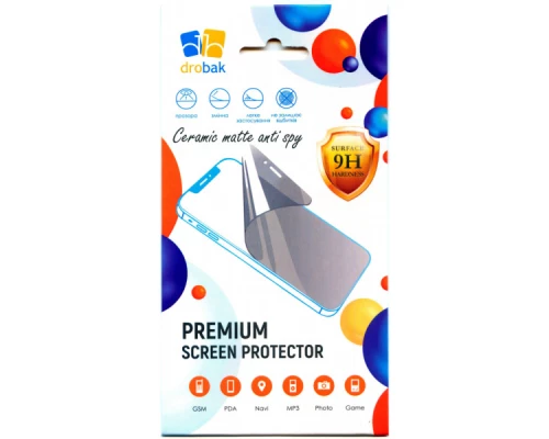 Скло захисне Drobak Matte Ceramics Anty Spy Samsung Galaxy A34 (676713) Скло захисне Drobak Matte Ceramics Anty Spy Samsung Galaxy A34 (676713)