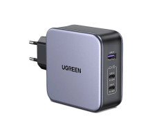 Зарядний пристрій Ugreen 3xUSB 140W (2хUSB-C+USB-A) Gan CD289 with C to C Cable 1.5m (90549)