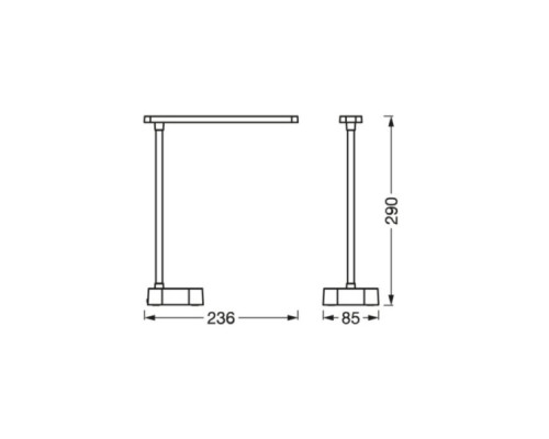 Настільна лампа LEDVANCE LED PANAN FOLD 5W 4000K (4058075747869) Настільна лампа LEDVANCE LED PANAN FOLD 5W 4000K (4058075747869)