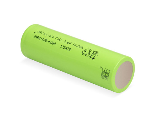 Акумулятор 21700 Li-Ion 5000mAh 3.6V 30A JHY (INR21700-50SE/INR21700-5000)