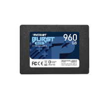 Накопичувач SSD 2.5" 960GB Burst Elite Patriot (PBE960GS25SSDR)
