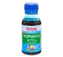 Чорнило WWM HP №177/85 100г Light Cyan (H77/LC-2)