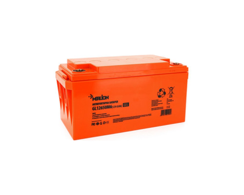 Батарея до ДБЖ Merlion 12V-65Ah GEL (G12650M6 GEL)