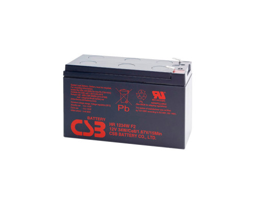 Батарея до ДБЖ 12В 9Ач CSB (HR1234WF2)