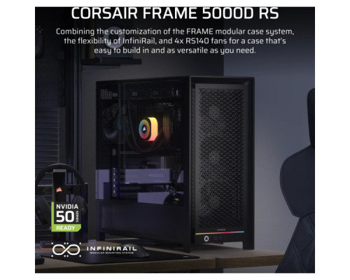 Корпус для ПК Corsair CORSAIR FRAME 5000D RS (4xRS140) (CC-9011307-WW)