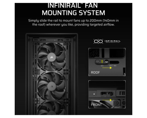 Корпус для ПК Corsair CORSAIR FRAME 5000D RS (4xRS140) (CC-9011307-WW)