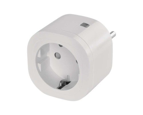 Розумна розетка WIFI P5533 GoSmart, ZigBee 3.0, IP44 EMOS (P5533)