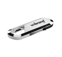 USB флеш накопичувач Wibrand 4GB Aligator White USB 2.0 (WI2.0/AL4U7W)