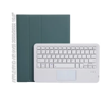 Чохол до планшета BeCover Keyboard+TouchPad Apple iPad Air (4/5) 2020/2022 10.9" Dark Green (712371)