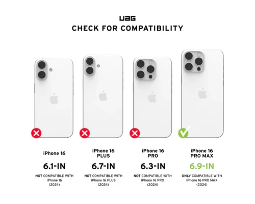 Чохол до мобільного телефона UAG iPhone 16 Pro Max Plyo Magsafe Ice/Gold (114481114381) Чохол до мобільного телефона UAG iPhone 16 Pro Max Plyo Magsafe Ice/Gold (114481114381)