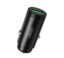 Зарядний пристрій XO USB QC3.0 black (CC39-BK)