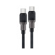 Дата кабель USB-C to USB-C 1.2m 3A silicone braid C10-03 Acefast (6974316283119)