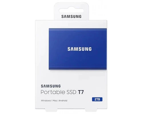 Накопичувач SSD USB 3.2 2TB T7 Samsung (MU-PC2T0H/WW) Накопичувач SSD USB 3.2 2TB T7 Samsung (MU-PC2T0H/WW)