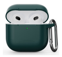 Чохол для навушників Armorstandart Hang Case для Apple AirPods 4 Dark Green (ARM81280)