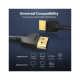 Кабель мультимедійний HDMI M to HDMI M 1.0m black Vention (AAIBF)