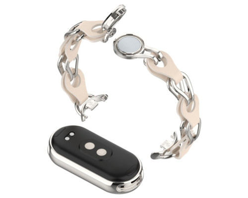 Ремінець до фітнес браслета Armorstandart Chain Wristband для Xiaomi Smart Band 10/9/8 Beige (ARM86886)